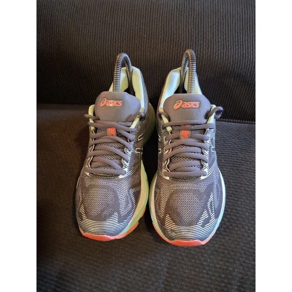 ASICS Gel Nimbus 19 Womens Grey Seafoam Coral - Woman's‎ Size 6.5 Shoes Sneakers - Picture 2 of 8